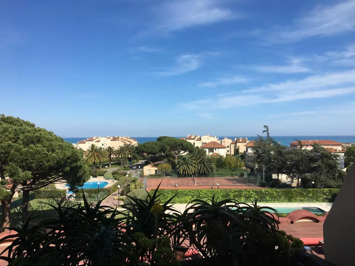 Apartment Antibes Secured Parc Velusine With Private Parking, Terrace, Pools And Tennis Courts. France